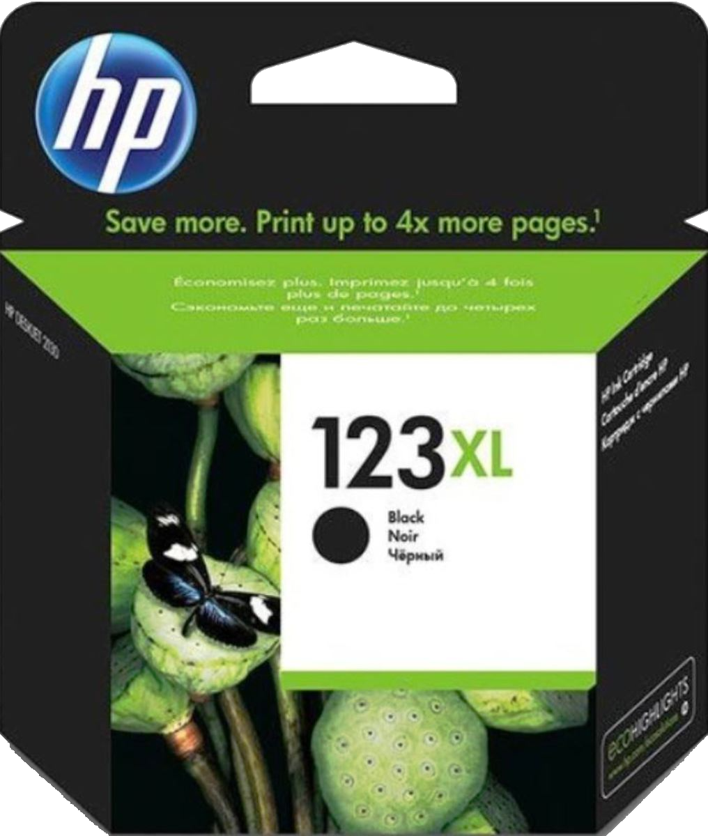 HP 123XL BLACK - Click Image to Close